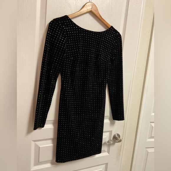 Express Black Studded Dress - Picture 2 of 7